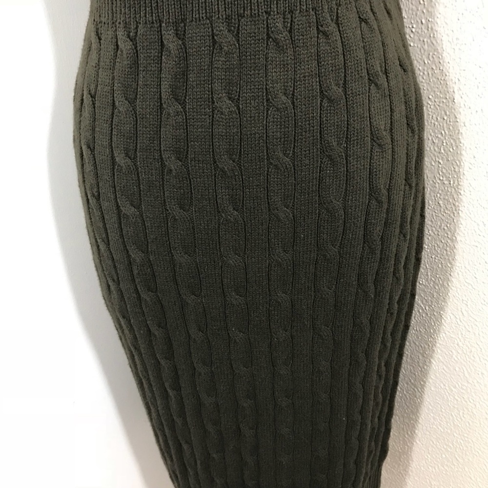 Ralph Lauren Brown Sweater Dress. Size Medium. - Picture 4 of 8